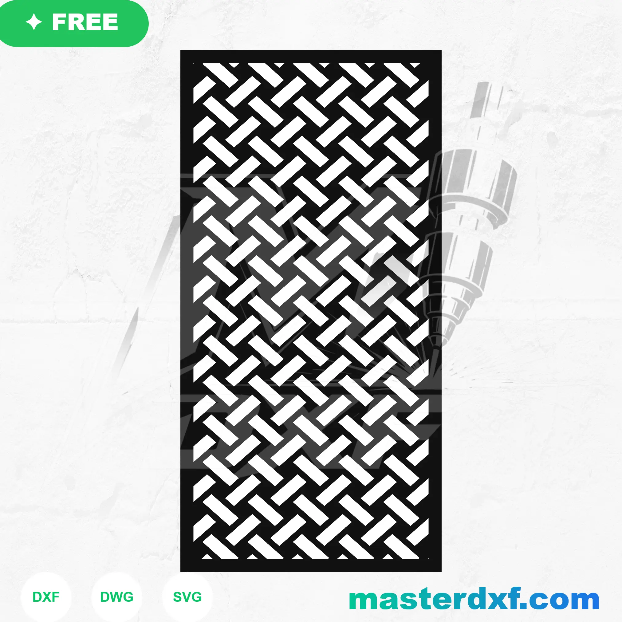Traditional Islamic Star Repeating Tessellation Lattice DXF File — Free Download for Laser CNC Plasma